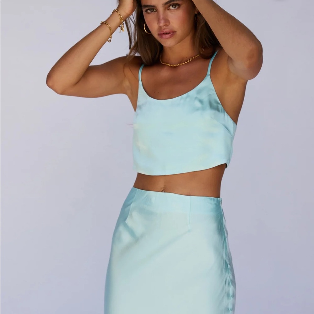 SNDYS Skirt & Top Set Brand New 🤍✨